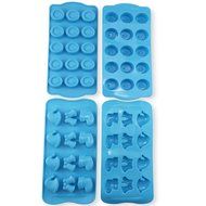 Candy Making Molds, 8 PCS YYP [Heart, Dinosaur, Hat, Robot, Leaf and Flowers Mold] Silicone Candy Molds Set for... N6