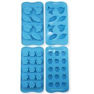 Candy Making Molds, 8 PCS YYP [Heart, Dinosaur, Hat, Robot, Leaf and Flowers Mold] Silicone Candy Molds Set for... N7