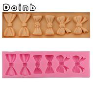 Doinb Jewel Butterfly Knot Bowknot Fondant Silicone Molds Outer Size 9.5x6x1.5CM GJM-1773 FDA N23