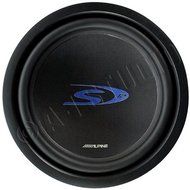 Alpine SWS-1223D 12" Type S Series Subwoofer (2&Omega; + 2&Omega; (EA)