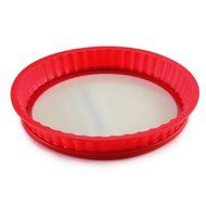 Norpro 3942 Silicone 9-Inch Cheesecake Pan With Glass Base N6