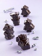 Silikomart Silicone Easy Chocolate Mold, Assorted, Robots N15