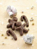 Silikomart Silicone Easy Chocolate Mold, Assorted, Robots N18