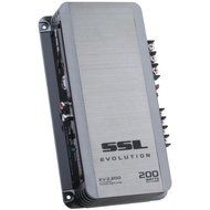 New SOUNDSTORM EV2.200 EVOLUTION Series 200-Watt 2-Channel MOSFET Class AB Amp (Silver)