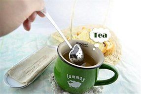 Heart Shaped Stainless Steel Tea Infuser Spoon Strainer N5