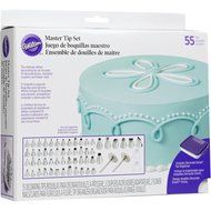 Wilton Master Decorating Tip Set, 55-Piece decorating tips, 2104-0240