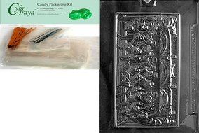 Cybrtrayd R013 Last Supper Chocolate Candy Mold with Exclusive Cybrtrayd Copyrighted Chocolate Molding Instructions... N6