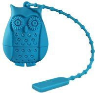 Hoot-Tea Owl Tea Strainer/ Infuser Loose Leaf Tea Maker by WickedGoodz (Olive Green) N8