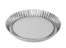 Zenker Tin Plated Steel Flan/Tart Pan, 11-Inch
