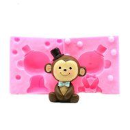 Children's ability to exercise, plasticine shape Office School Educational DIY Craft Silicone Fondant Mold Silicone... N101