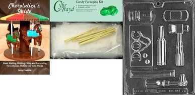 Cybrtrayd J076 Doctor&#039;s Kit Chocolate Candy Mold with Exclusive Cybrtrayd Copyrighted Chocolate Molding Instructions N5