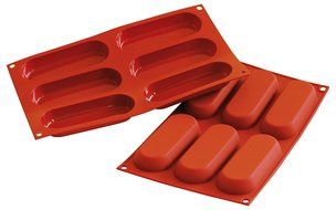 Silikomart SF103/C Silicone Classic Collection Mold Shapes, Savoiardo/ Ladyfinger N3