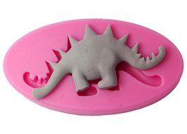 FOUR-C Silicone Sugarpaste Mold Dinosaur Fondant Tools Color Pink