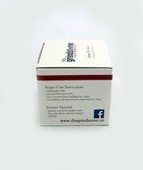 the Grindstone, Universal Tea Infuser, Easy Brewing of Loose Leaf Teas, Stainless Steel with Black Lid (New Item) N9