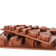 Candy Molds, 2PCS YYP [Christmas Shape Mold] Silicone Candy Making Molds for Home Baking - Reusable Silicone DIY... N6