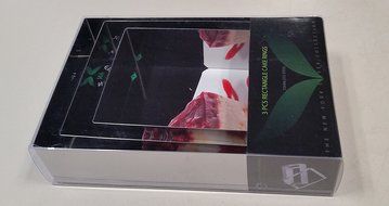 NewlineNY Stainless Steel 3 Sizes Rectangular Molding Forming Layering Cake Pastry Rings, 3-in-1 set N3