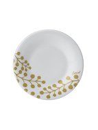 Cacharel Mimosa Bread and Butter Canape Plate, White