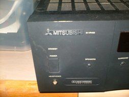 MITSUBISHI RECEIVER M-VR400 WITH ORIGINAL REMOTE N4