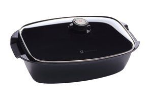 Swiss Diamond Nonstick Roaster with Lid - 5.3 qt (8.3 x 13") N3