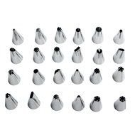 29 in 1 Piece Cake Decorating Tips Kits,Sun Cling Stainless Steel Icing Tip Set Tools Includes 2 Reusable 12in...