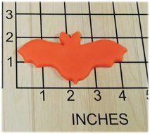 Halloween Bat Shape Fondant Cookie Cutter and Stamp #1335
