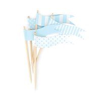 Paper Eskimo 25-Pack Super Stars Cupcake Toppers N4