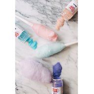 Cotton Candy Express Fun Pack with Blue Raspberry, Cherry &amp; Grape Floss Sugar and 50 Paper Cotton Candy Cones N4