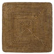 Entertaining with Caspari Rattan Cocktail Napkin Holder, White N7
