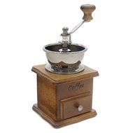 Sanvey Hand Crank Wooden Manual Coffee Grinder Mill Ceramic Burr Grinder Manual N4