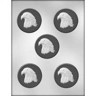 3 Pack, Eagle Medallion Choc Mold