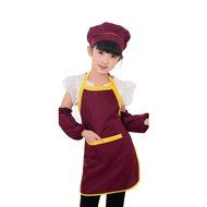 Generic Children's Artists Aprons - Kitchen, Classroom, Community Event, Crafts &amp; Art Painting Activity (M, blue) N14