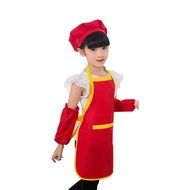 Generic Children's Artists Aprons - Kitchen, Classroom, Community Event, Crafts &amp; Art Painting Activity (M, blue) N15