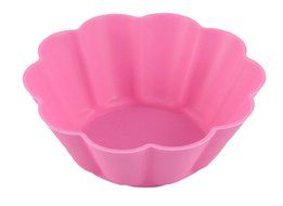 Bakerpan Silicone Cupcake Holders, Baking Cups, Flower Shape, 12 Pack N2