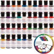 AmeriColor Amerimist Student Kit Air Brush Food Color 12 Pack Kit N4