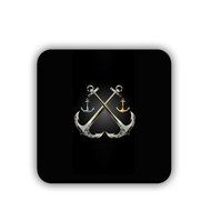 Generic Mdf Printed Anchor Cup Coaster Creativity N5