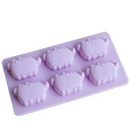 Always Your Chef Chocolate Molds Candy Molds Mini Muffin Cups Cute Cat Shaped Baking Cups, Random Colors