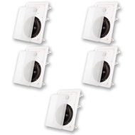 Acoustic Audio MT6 In Wall 6.5" Home Theater 5 Speaker Set 2 Way 1250 Watt MT6-5S