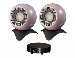 Mission Audio M-Isphere Mini Dune 2.0 Compact Loudspeaker System (Pink Blush, 1 Pair)