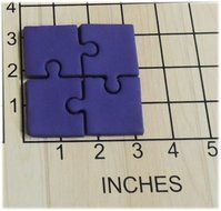 Puzzle Piece Shaped Fondant Cookie Cutter #1120 N2