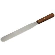 Natural Wood Large Sized Straight Spatula, 10 Inch Blade N4