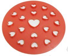 Heart Pattern Pie Topper