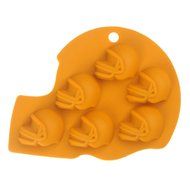 ES 6-Cavity Football Shape Silicone Mold for Making Delicate Chocolate Desserts, Ice Cream Bombes, Cakes, Soap... N5