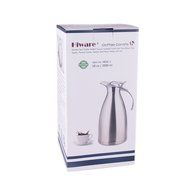 Hiware 68 Oz Stainless Steel Thermal Coffee Carafe, Double Walled Vacuum Insulated Carafe with Press Button Top... N2