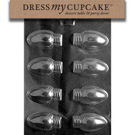 Dress My Cupcake DMCC197 Chocolate Candy Mold, Bow Package, Christmas N54