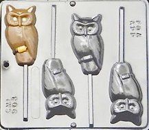 Harry Potter Owl Lollipop Chocolate Candy Mold Halloween 903