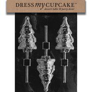 Dress My Cupcake DMCC197 Chocolate Candy Mold, Bow Package, Christmas N57