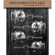 Dress My Cupcake DMCC197 Chocolate Candy Mold, Bow Package, Christmas N59