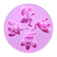 Y&amp;XL&amp;H Angel Shape Fondant Mold Cake Decoration Mold N3