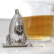 OKDEALS Rocket Tea Infuser Diffuser Loose Leaf Strainer Stainless Steel Spice Filter N3