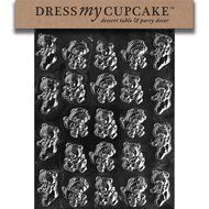 Dress My Cupcake DMCC197 Chocolate Candy Mold, Bow Package, Christmas N71